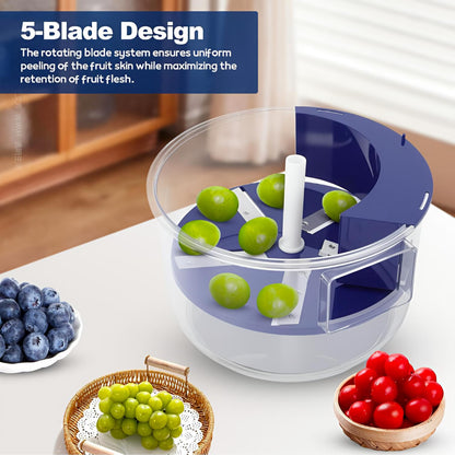 Premium Automatic Electric Fruit & Vegetable Peeler – One Touch Smart Kitchen Tool