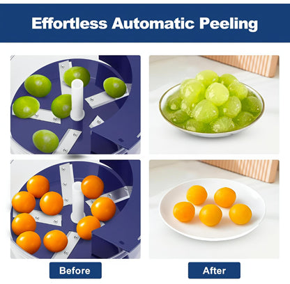 Premium Automatic Electric Fruit & Vegetable Peeler – One Touch Smart Kitchen Tool